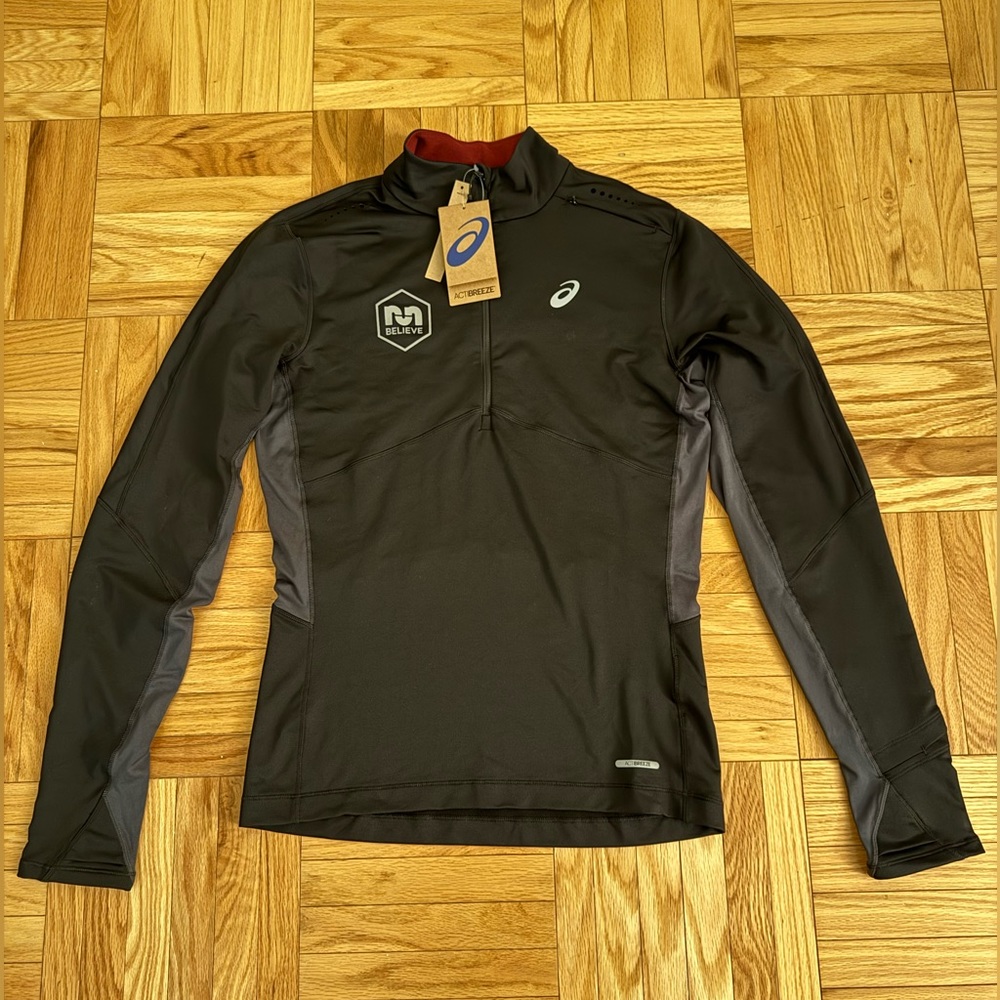 Asics Believe in the Run pullover, men, small